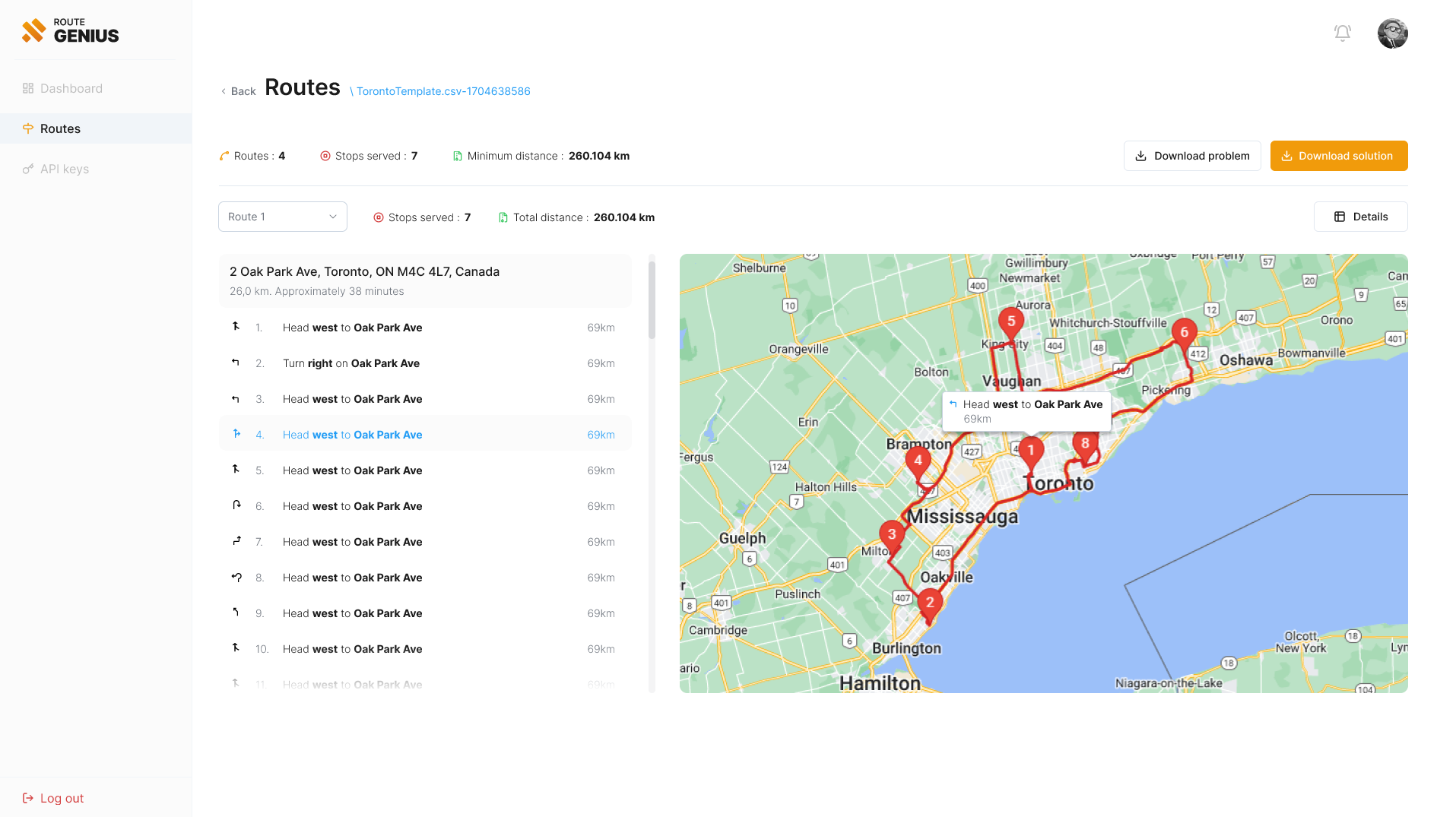 Route Genius - Route Optimization